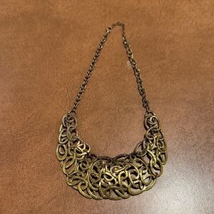 Elegant Gold-Tone Necklace
